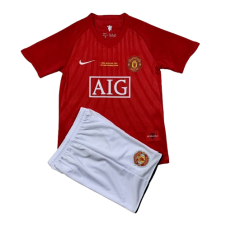 Дитяча футбольна форма Манчестер Юнайтед 2007/2008 stadium ретро