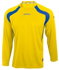 Футболка Joma Champion желтая (длинный рукав)