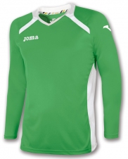 Футболка Joma Champion II зеленая (длинный рукав)