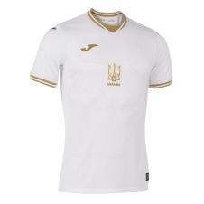Футбольная форма сборной Украины Joma Euro 2020 игровая футболка белая (AT102404A200)
