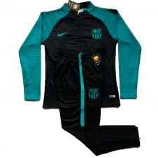 Тренировочный спортивный костюм Барселоны 2016/2017 черно-зеленый
