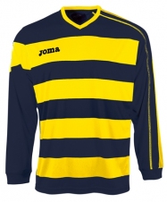 Футболка Joma Europa желтая (длинный рукав)
