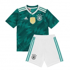 Детская футбольная форма сборной Германии Чемпионат Мира 2018 зеленая