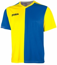 Футболка Joma Premier желто-голубая