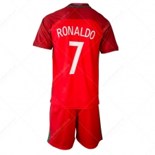 Детская футбольная форма Португалия Роналдо дом (Роналдо JR дом 2016)
