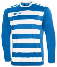 Футболка Joma Europa II голубая (длинный рукав)
