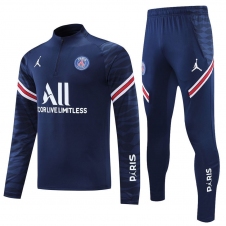 Тренировочный спортивный костюм ПСЖ 2021/2022 темно-синий