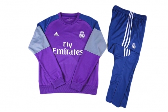 Тренировочный спортивный костюм Реал Мадрид 2016/2017 (синие штаны)