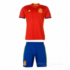 Футбольная форма сборной Испании Евро 2016 дом (home Spain 2016)