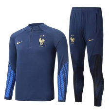 Тренировочный спортивный костюм Франции 2022/2023 stadium темно-синий