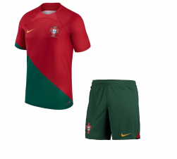 Детская футбольная форма сборной Португалии ЧМ 2022 stadium домашняя