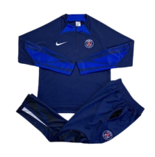 Детский тренировочный спортивный костюм ПСЖ 2022/2023 stadium темно-синий