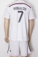 Детская футбольная форма Реала Роналдо 2014/2015 белая