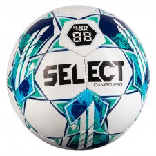 М'яч футбольний SELECT Campo Pro v23 біло-зелений