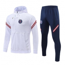 Cпортивний костюм ПСЖ з капюшоном 2022/2023 stadium білий