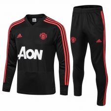 Тренировочный спортивный костюм Манчестер Юнайтед 2018/2019 черный