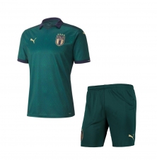 Футбольная форма сборной Италии на Евро 2020 дополнительная зеленая