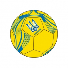 Футбольный мяч сборной Украины Joma (FFU514102.17) желтый
