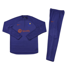 Тренировочный спортивный костюм Барселоны 2022/2023 темно-синий