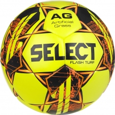 Футбольный мяч Select Flash Turf желто-оранжевый