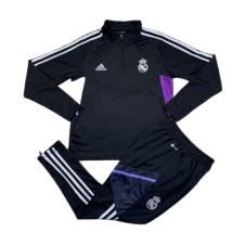 Дитячий спортивний костюм тренувальний Реал 2022/2023 чорний
