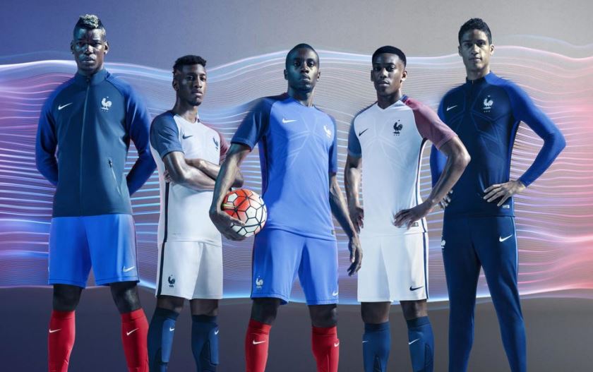 Футбольная форма сборной Франции Евро 2016