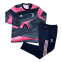 Тренувальний спортивний костюм Ювентус 2020/2021 чорно-рожевий