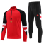 Тренувальний спортивний костюм Манчестер Юнайтед 2023/2024 червоний