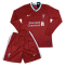 Детская футбольная форма Ливерпуль с длинным рукавом 2020/2021 stadium домашняя красная